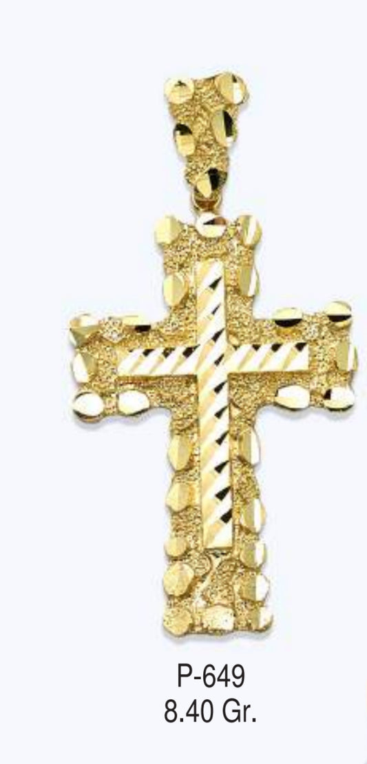 Gold 10K Gold Cross
Pendant 8.40 grams