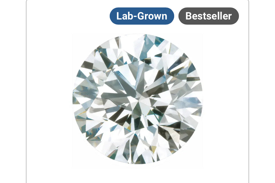 1 CT (.97-1.17) Round Full-Cut VS F+ Lab-Grown Diamond