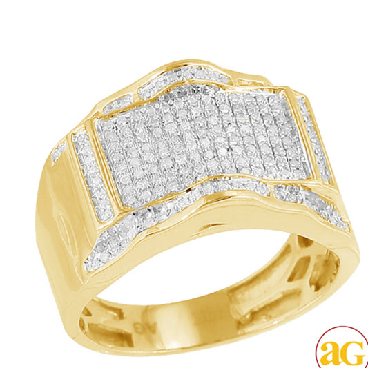 10KW 0.50CTW DIAMOND MEN&APOS;S RING