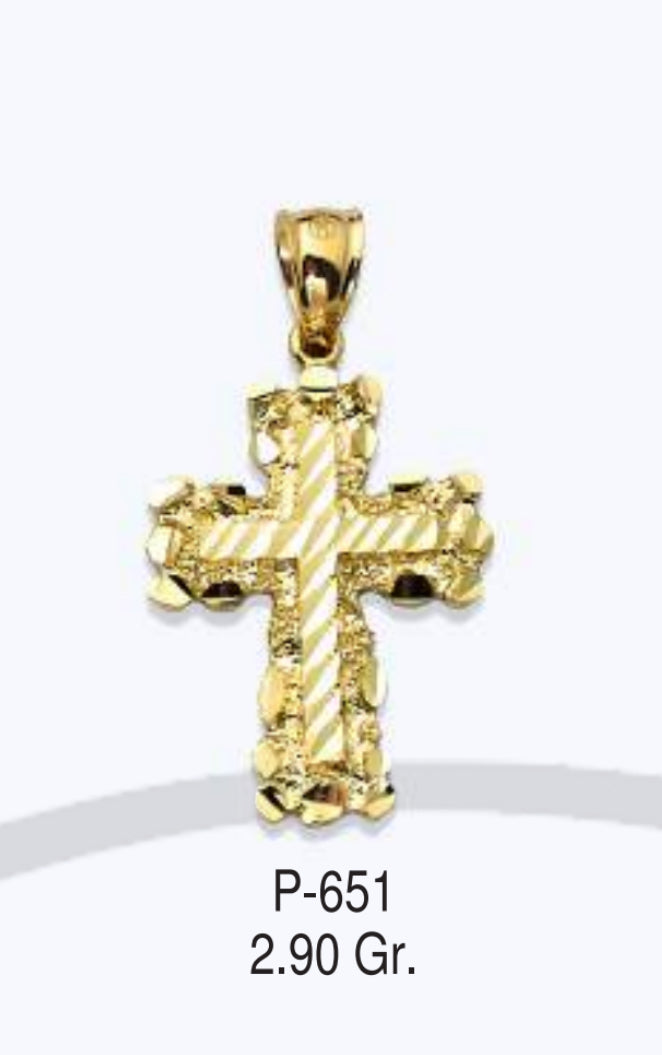 Gold 10K Gold Cross
Pendant 2.90 grams