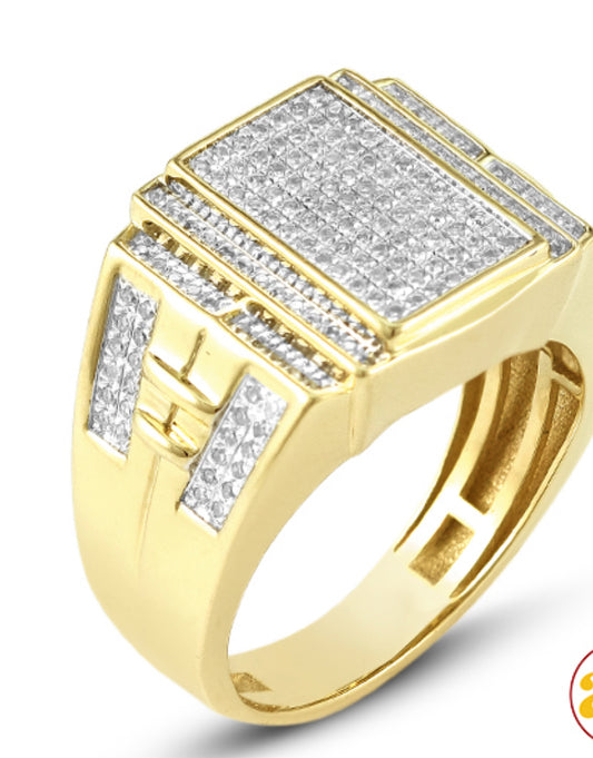 10KY 0.50CTW DIAMOND MENS
RIING