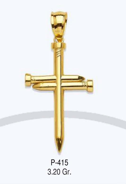 Gold 10K Gold Cross
Pendant